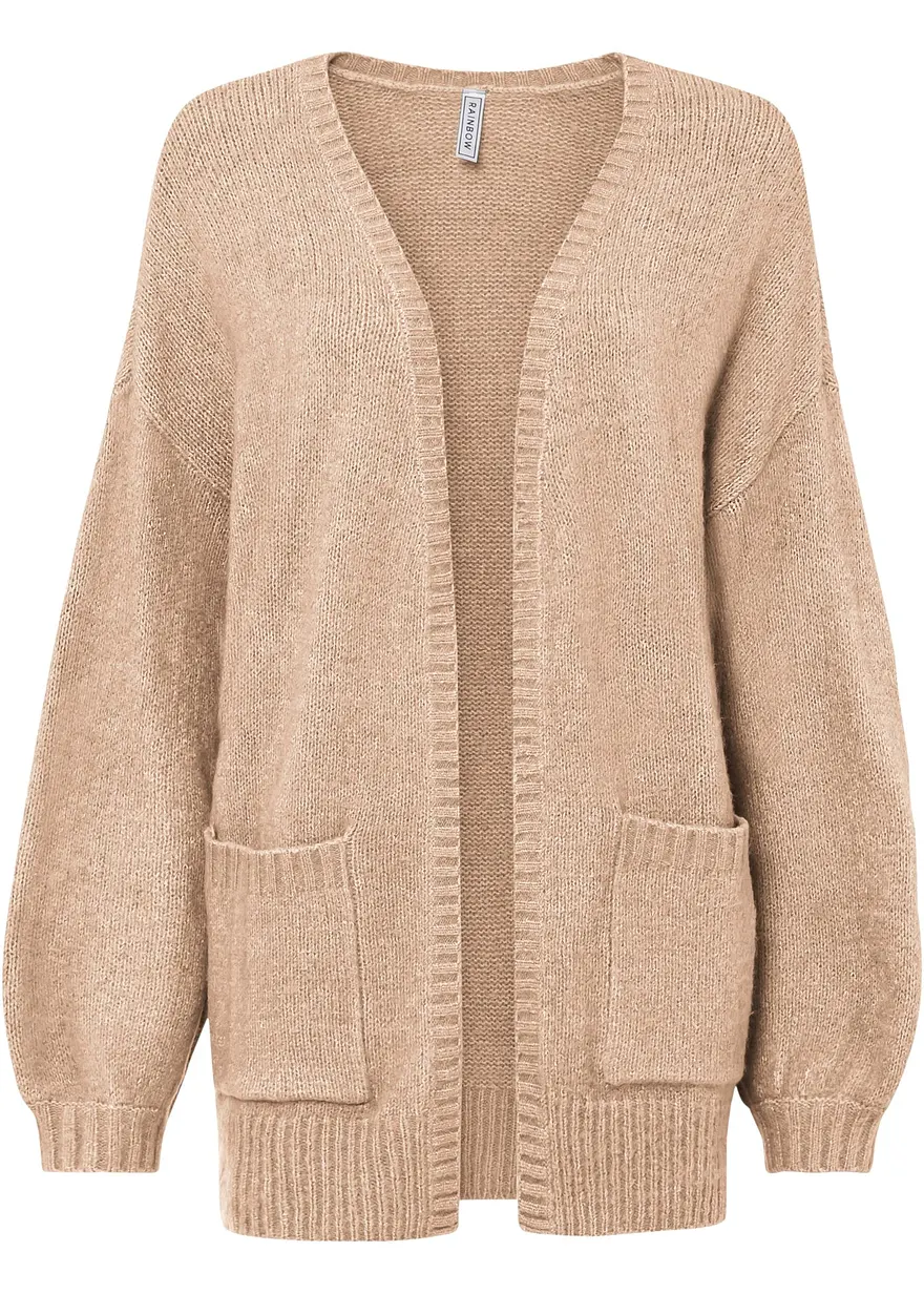 Oversize-Strickjacke