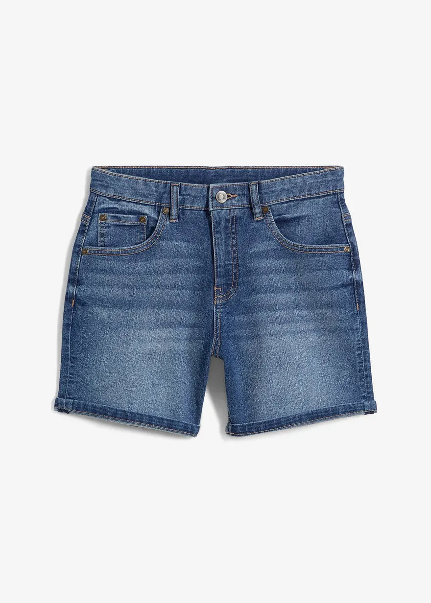 Jeans-Bermuda Mid Waist