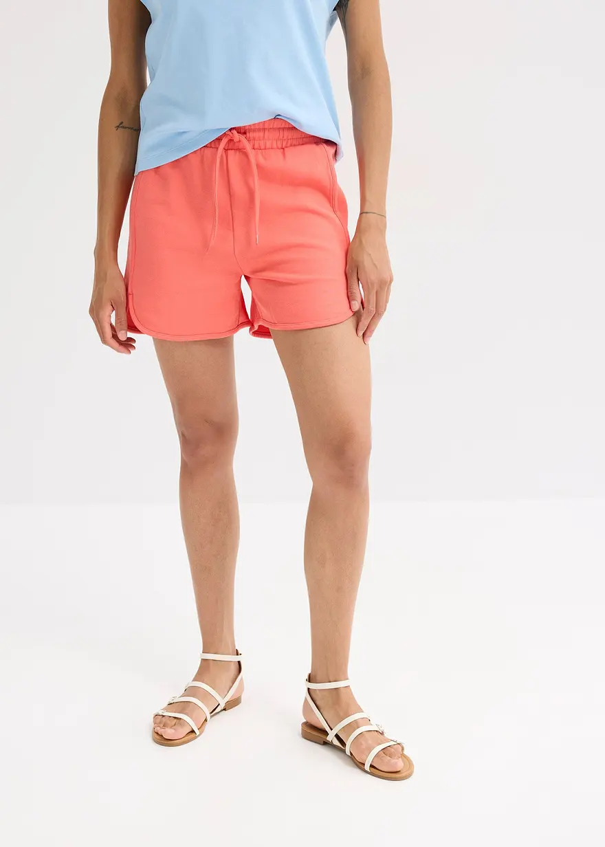 Sweat-Shorts aus reiner Bio-Baumwolle