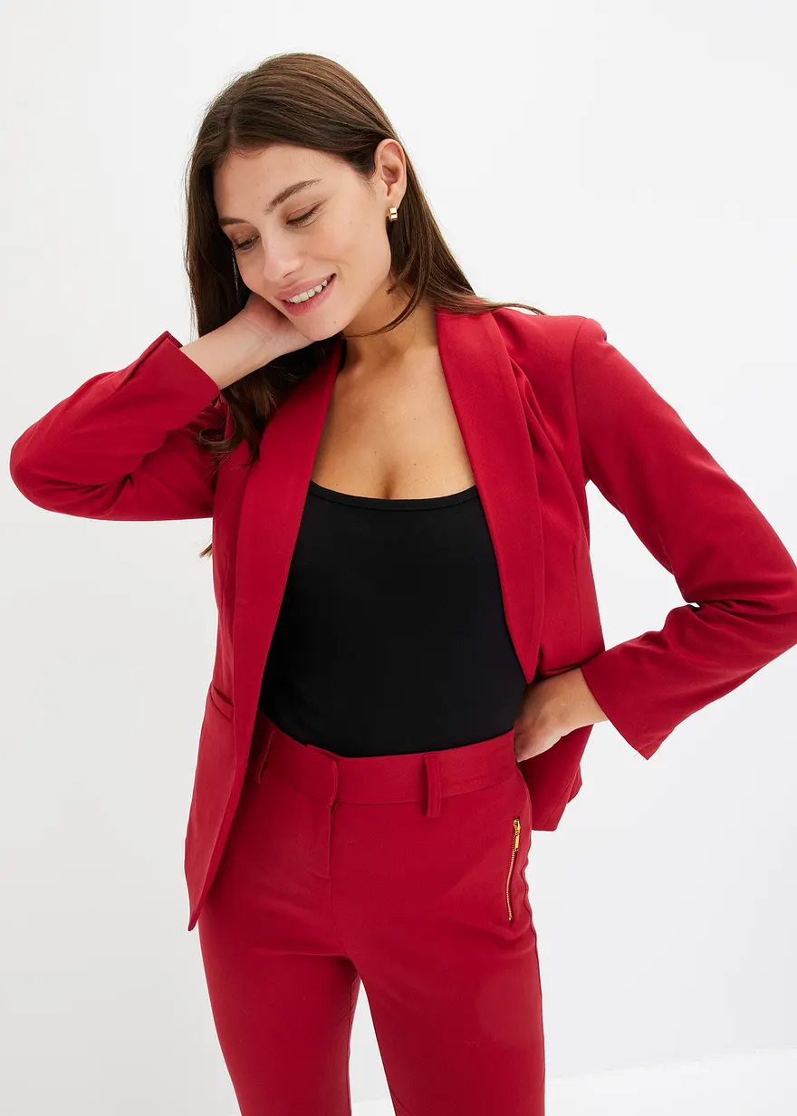 Offener Blazer mit 3/4 Arm