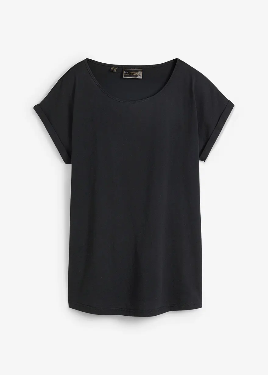 Shirt mit Seidenanteil