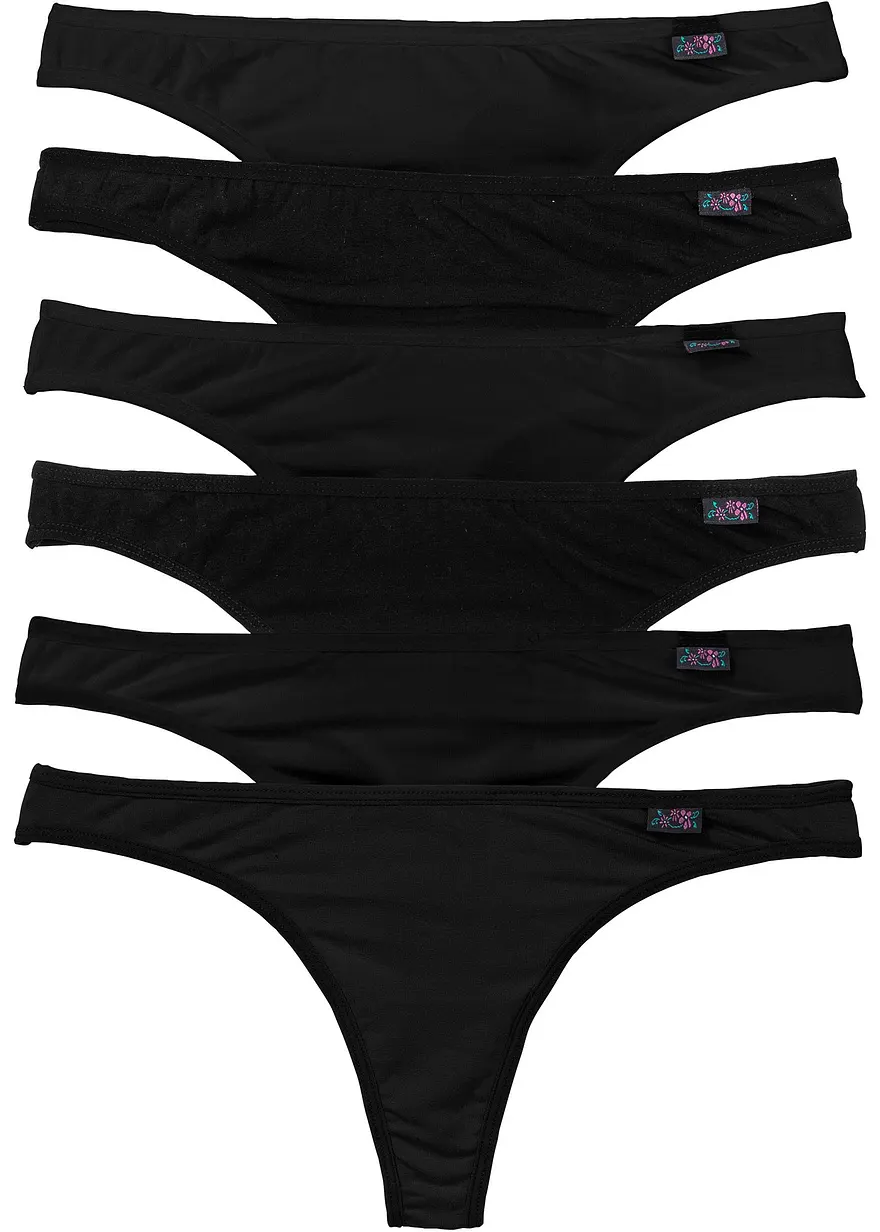String mit Bio-Baumwolle (6er Pack)