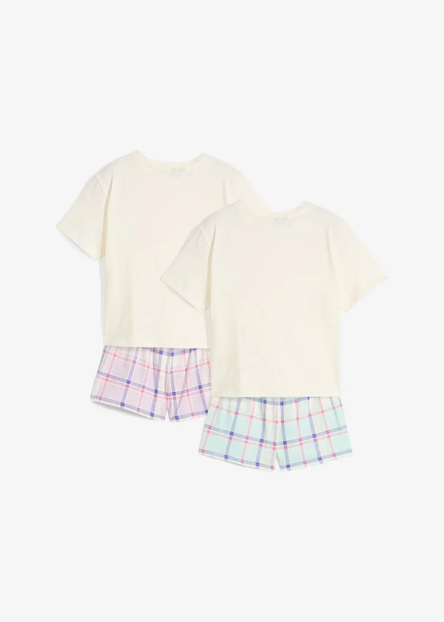 Shorty aus reiner Bio-Baumwolle (4-tlg. Set)