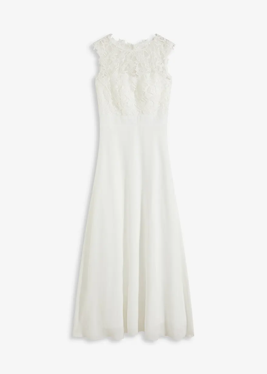 Abend-Maxikleid mit Spitze