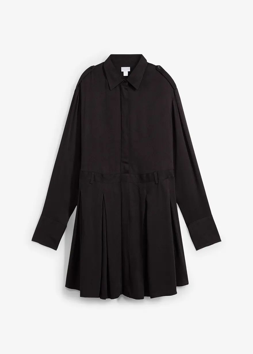 Minikleid aus fließender Viskose