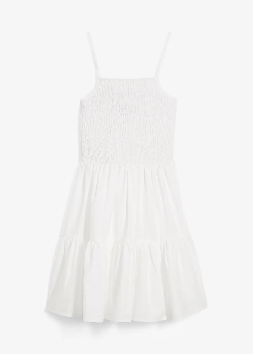 Trägerkleid aus reiner Bio-Baumwolle