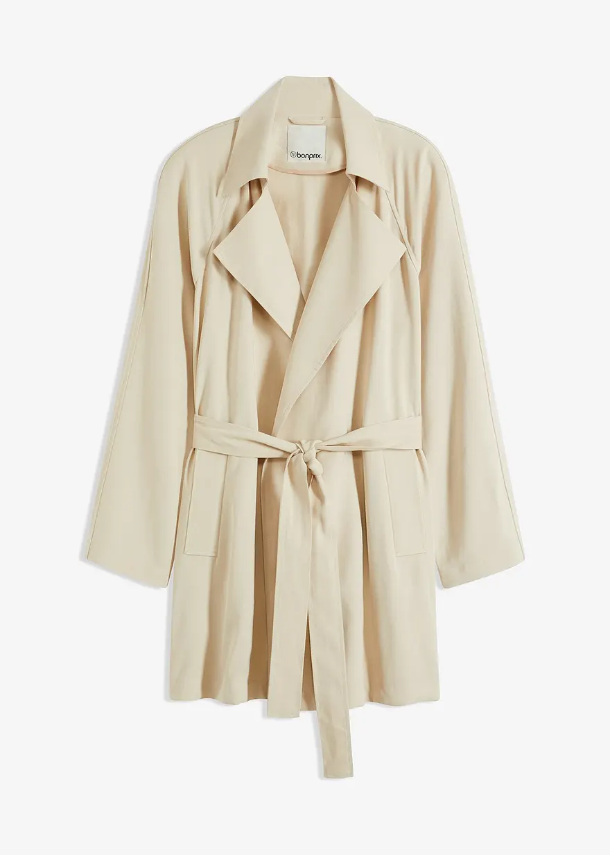 kurzer Trenchcoat