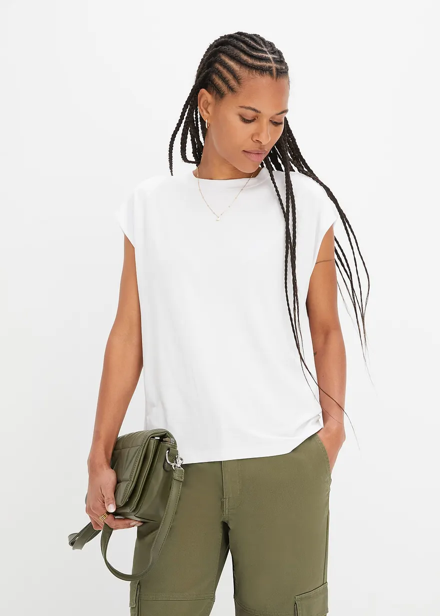 T-Shirt aus softer Viskose
