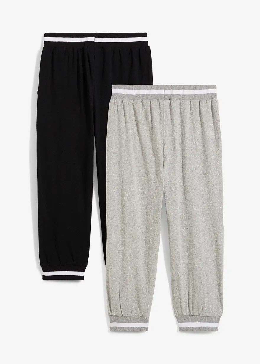 Jogginghose in 3/4 Länge (2er Pack)