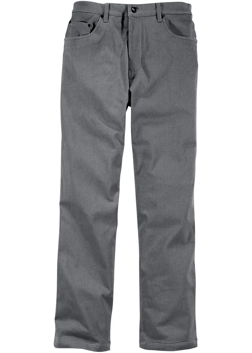Regular Fit Stretch-Thermohose, Straight