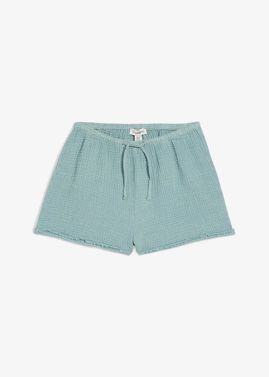Shorts aus reiner Baumwolle