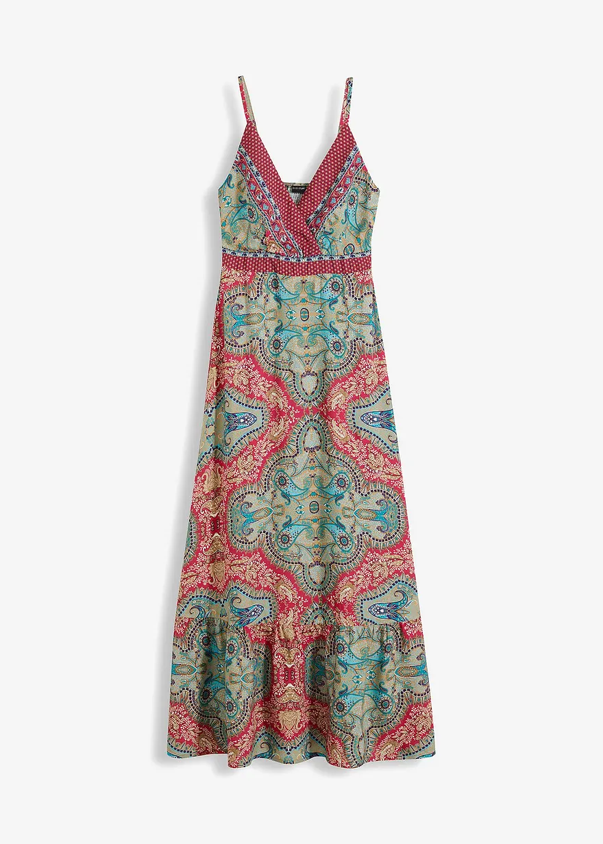 bedrucktes Midikleid