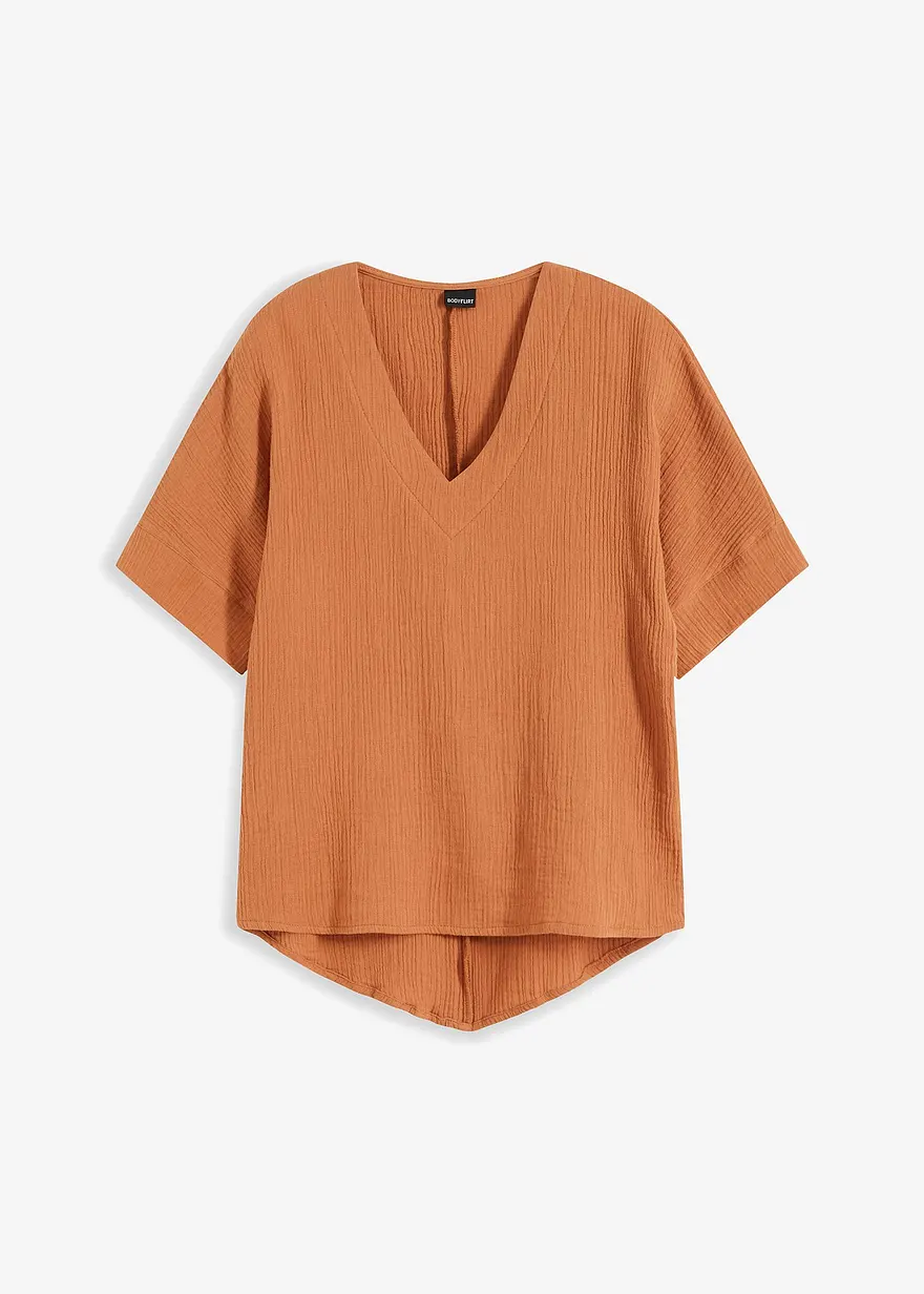 Bluse aus reiner Baumwolle