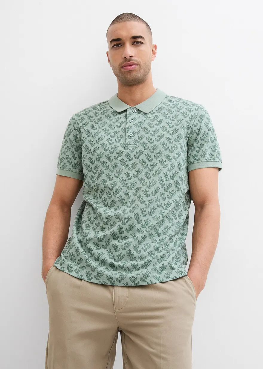 Piqué-Poloshirt aus reiner Bio-Baumwolle