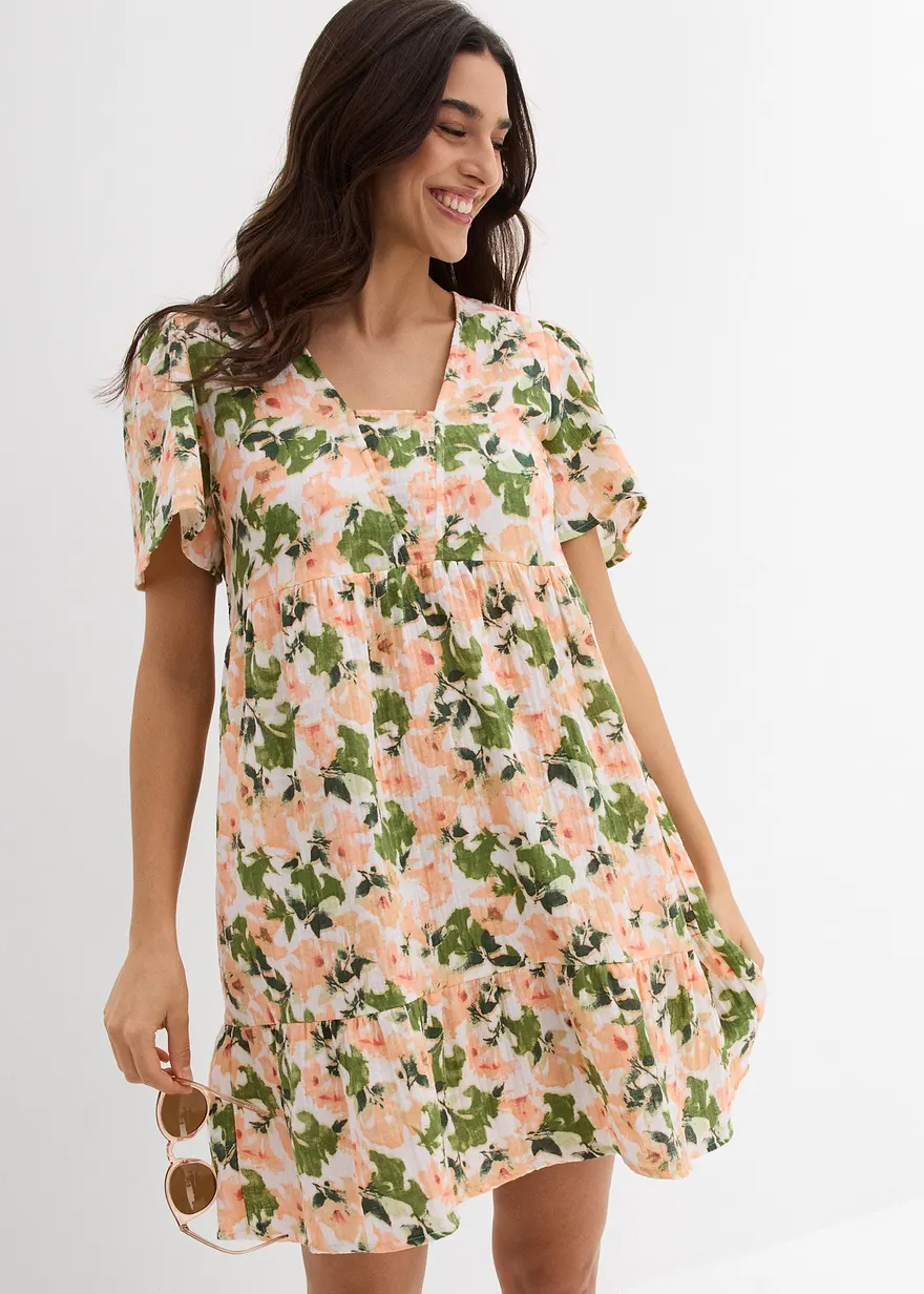 Kleid aus weichem Musselin