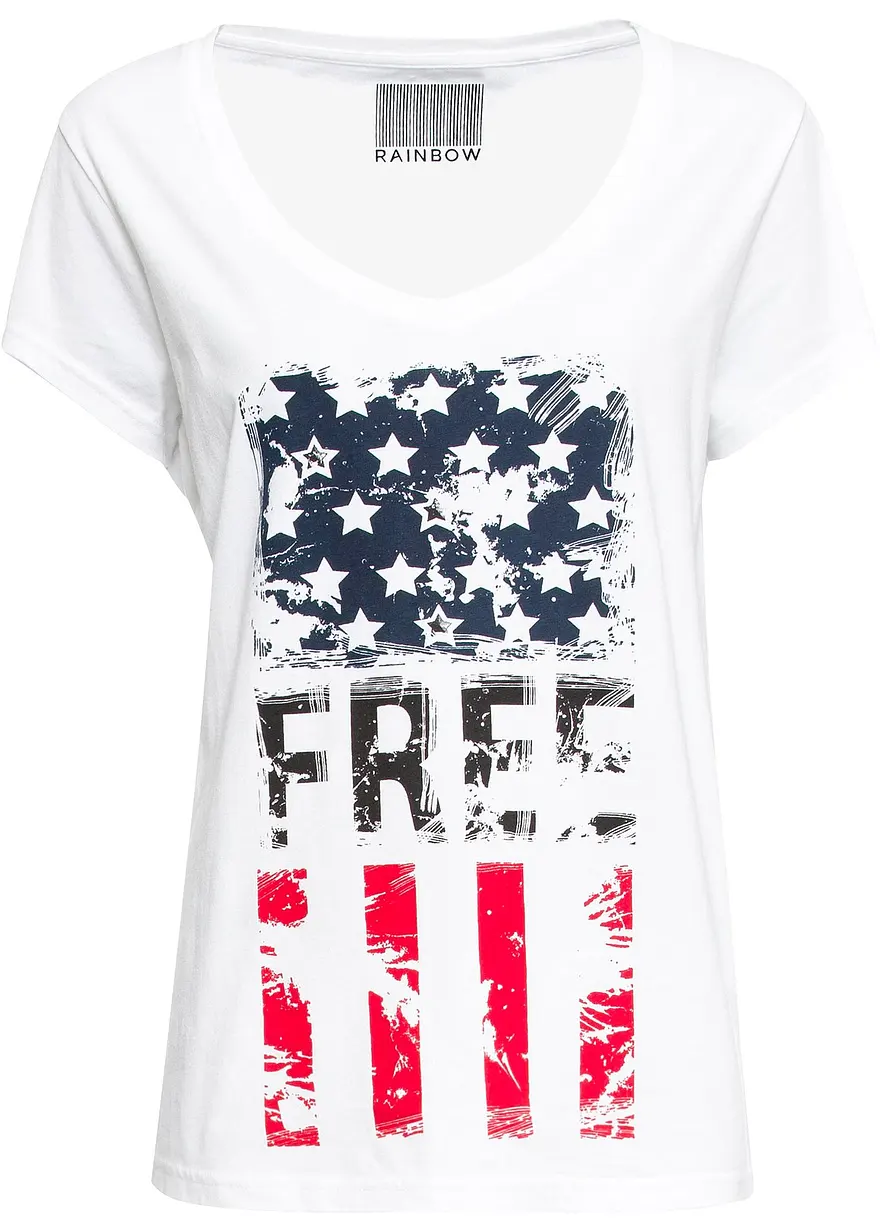 T-Shirt aus reiner Baumwolle