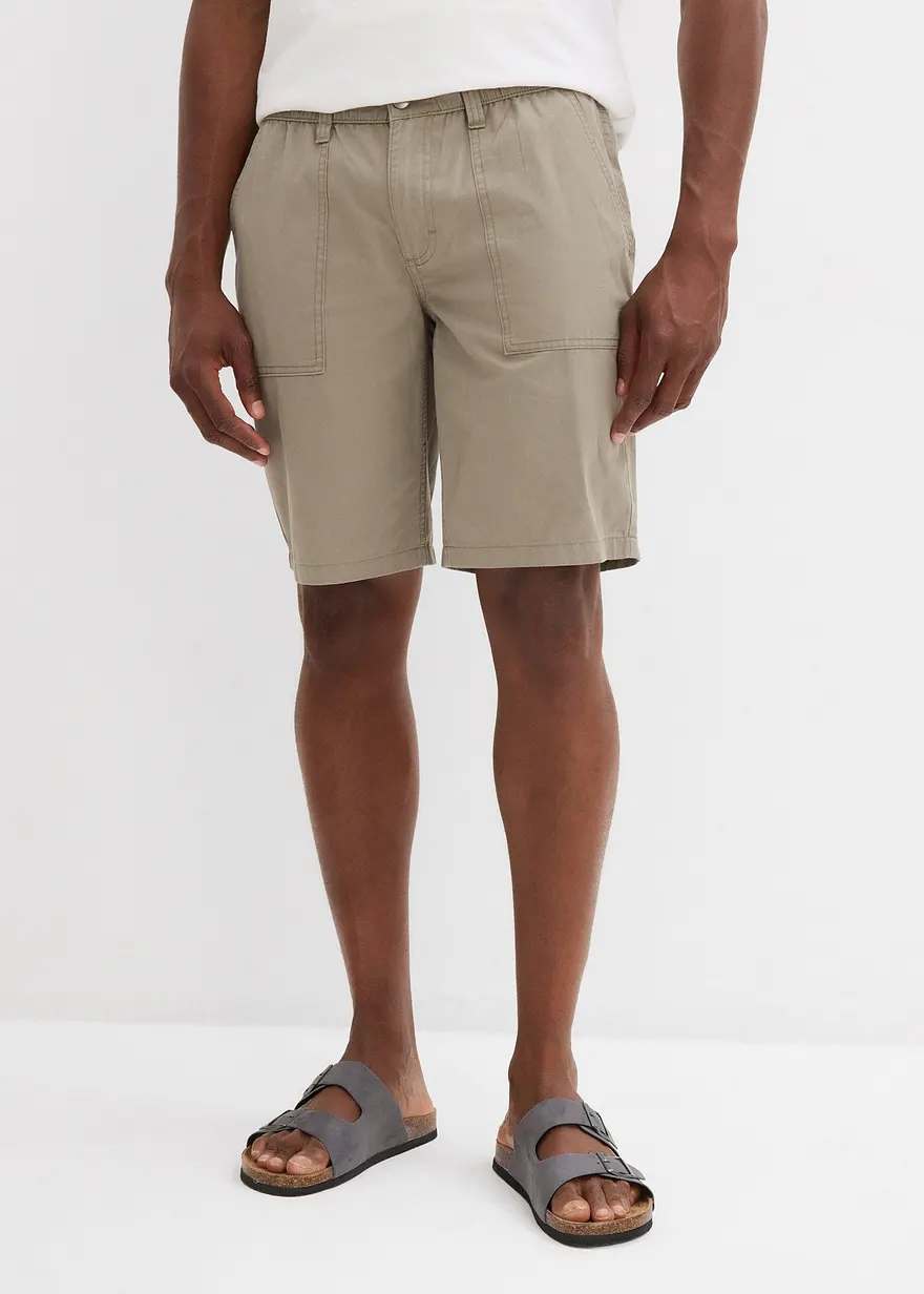 Bermuda mit Komfortbund, Regular Fit