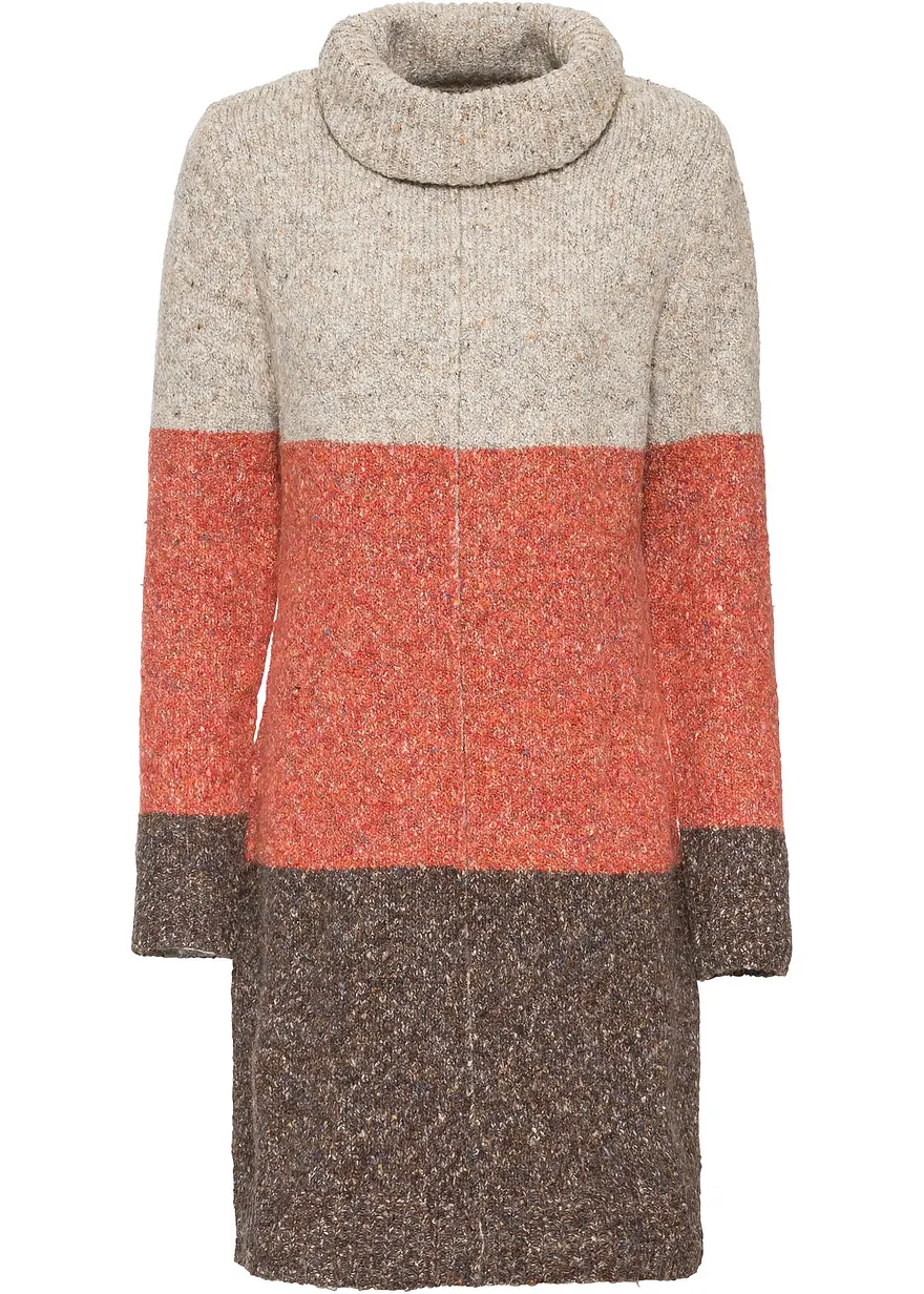 Strickkleid mit Rollkragen