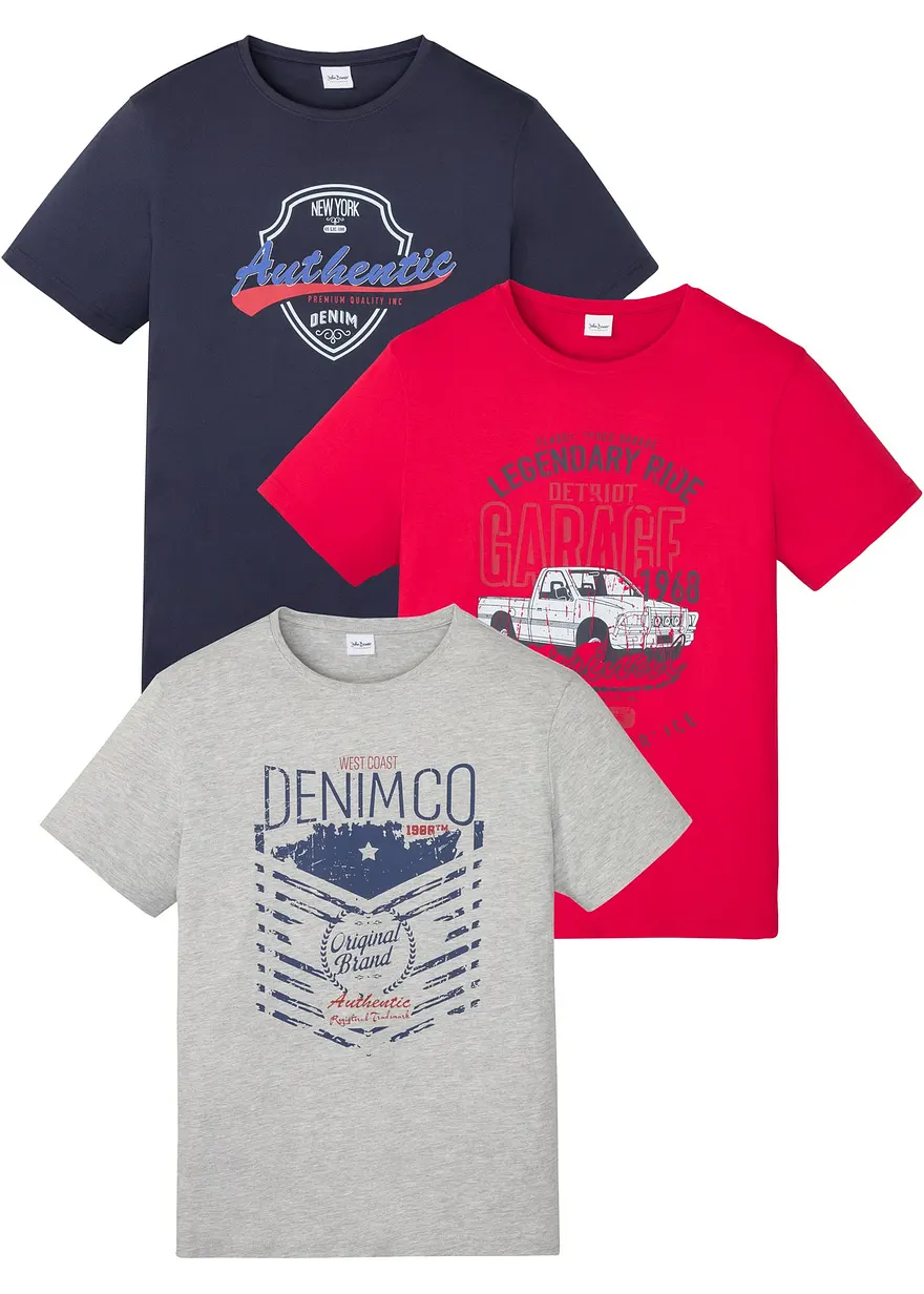 T-Shirt (3er Pack)