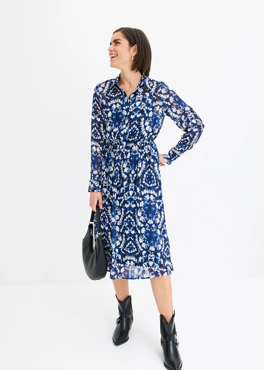 bedrucktes Midikleid