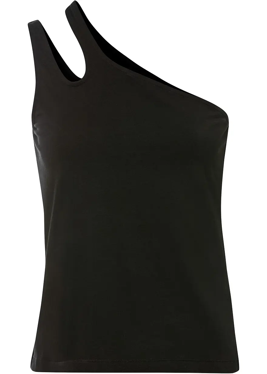 Cold-Shoulder Top mit Bio-Baumwolle