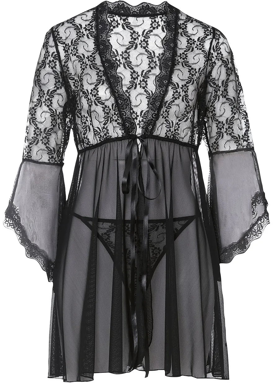 Kimono und String (2-tlg.Set)
