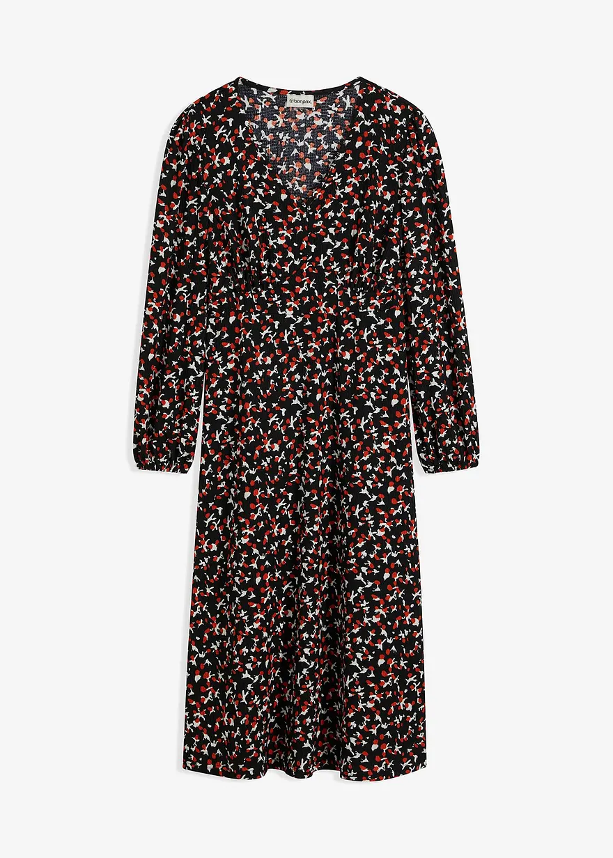 bedrucktes Midikleid