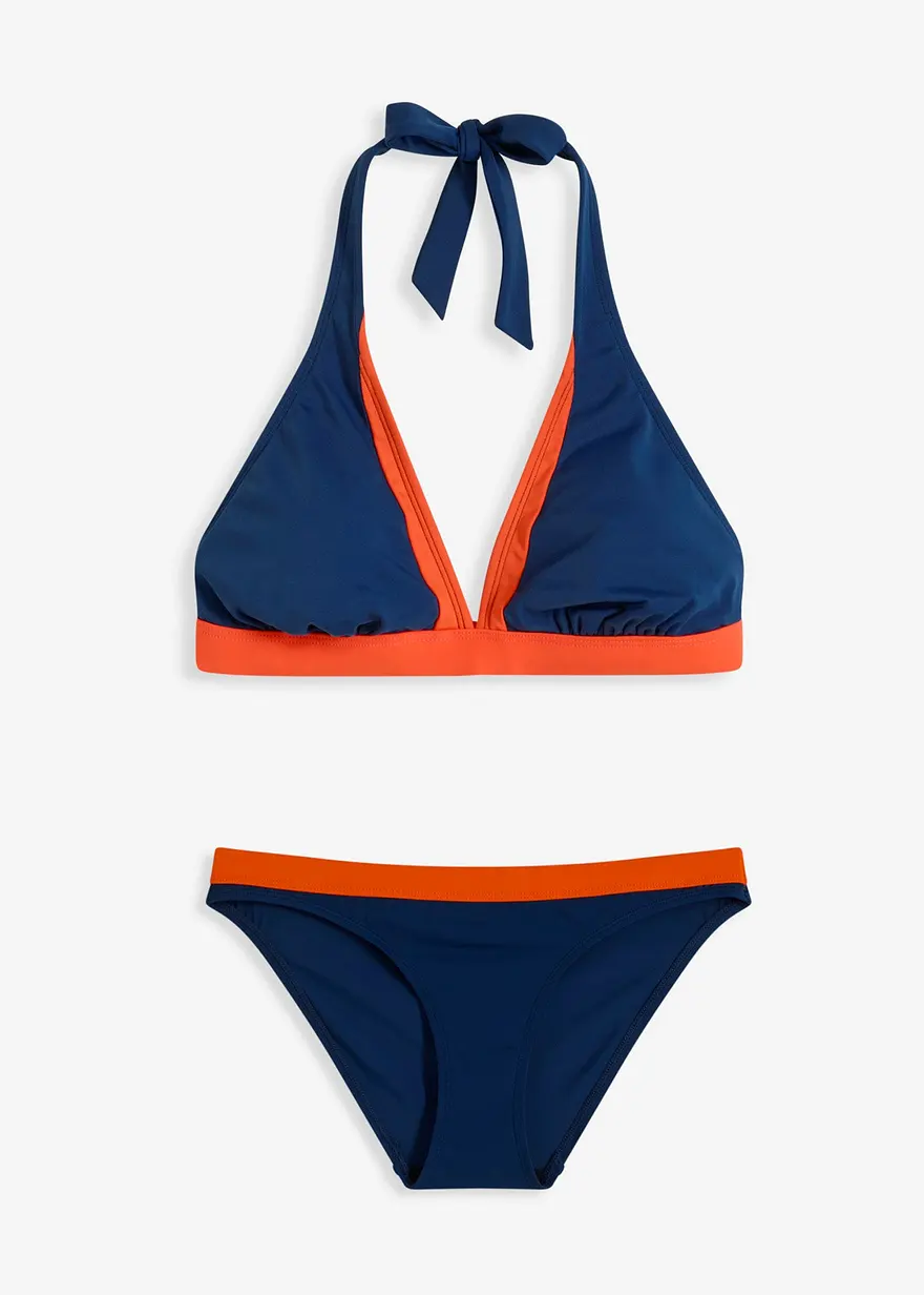 Neckholder-Bikini (2-tlg.Set) mit V-Ausschnitt