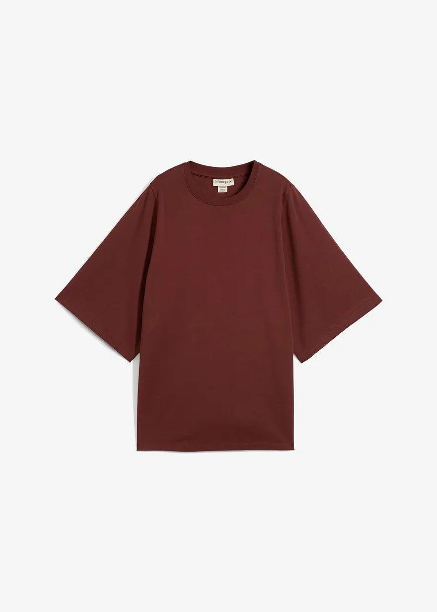 Oversize-Shirt mit weiten Ärmeln aus reiner Bio-Baumwolle