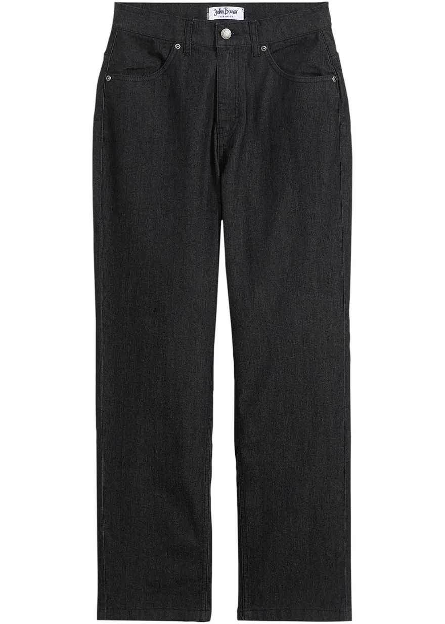 Extra Loose Fit Stretch-Jeans, Straight
