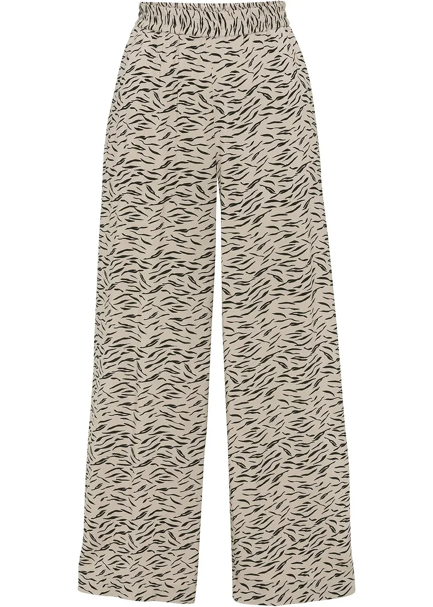 Bedruckte Palazzo-Hose
