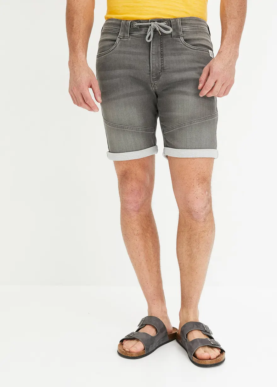 Sweatjeans-Bermuda, Regular Fit