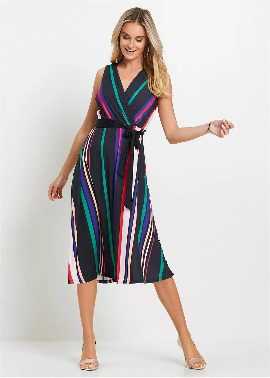 Shirtkleid mit Bindeband