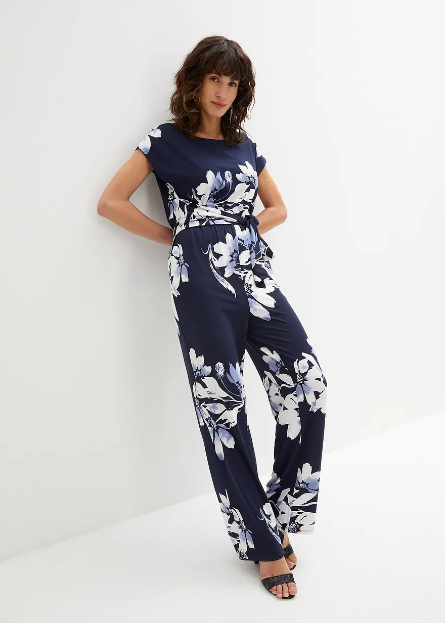 Jumpsuit mit Bindeband