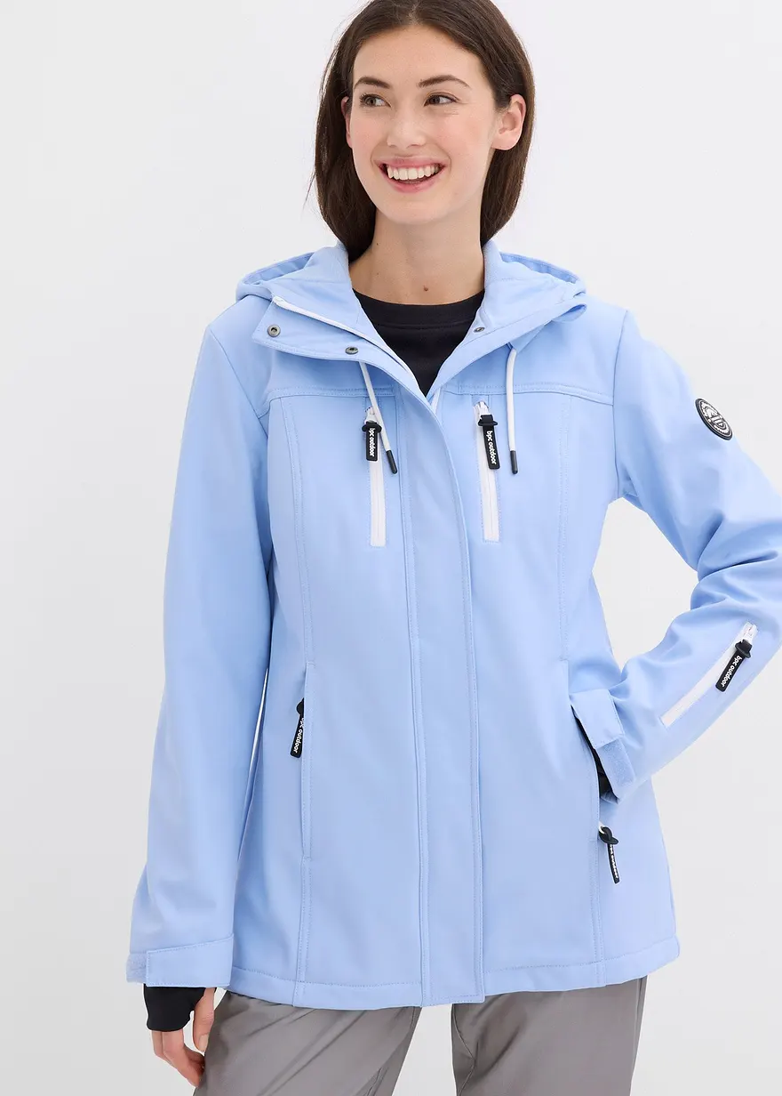 wasserabweisende Softshelljacke