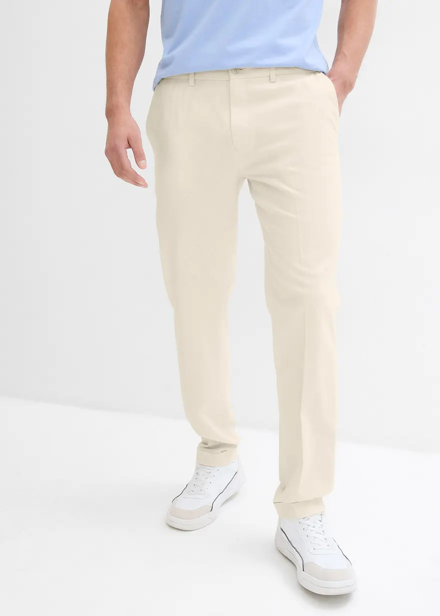 Anzugshose aus Leinen-Mix, Regular Fit