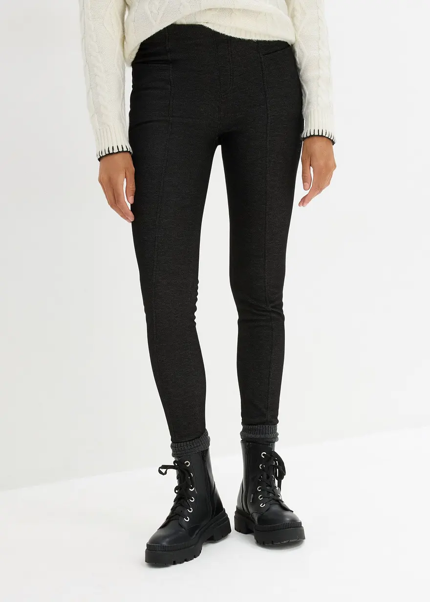 Thermo-Leggings in Jeansoptik