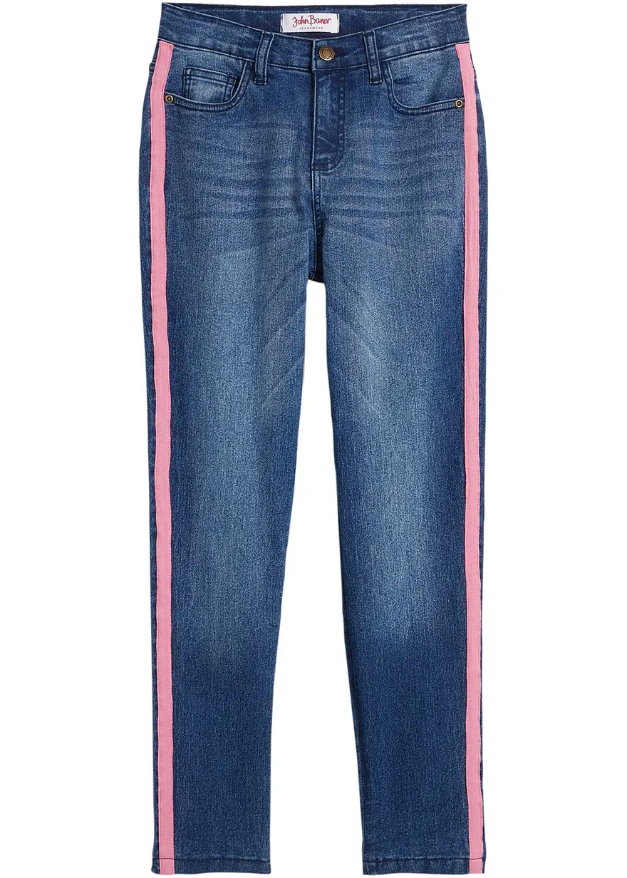 Thermojeans mit Jerseyfutter Mid Waist