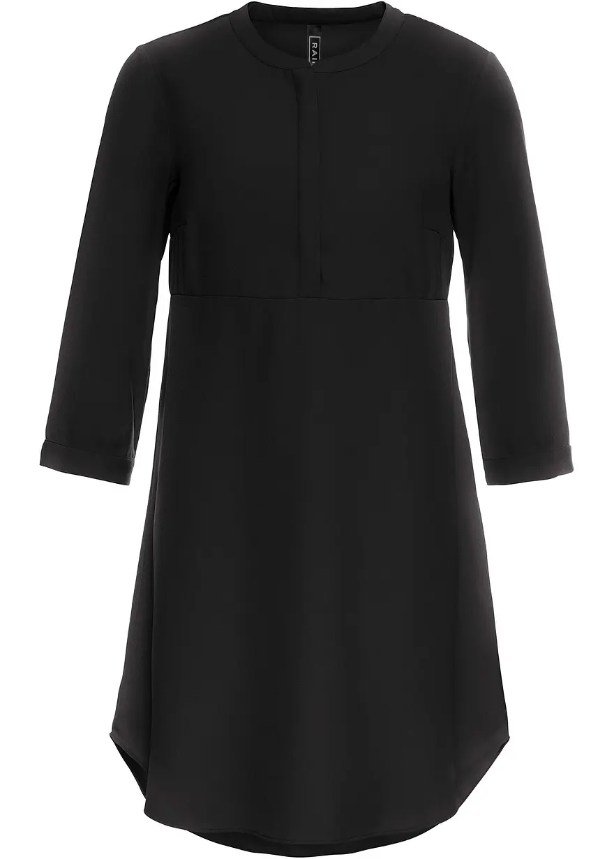 Blusenkleid mit kurzer Knopfleiste