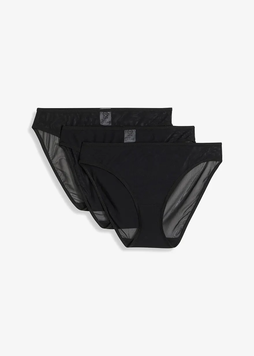 Slip aus Mesh (3er Pack)