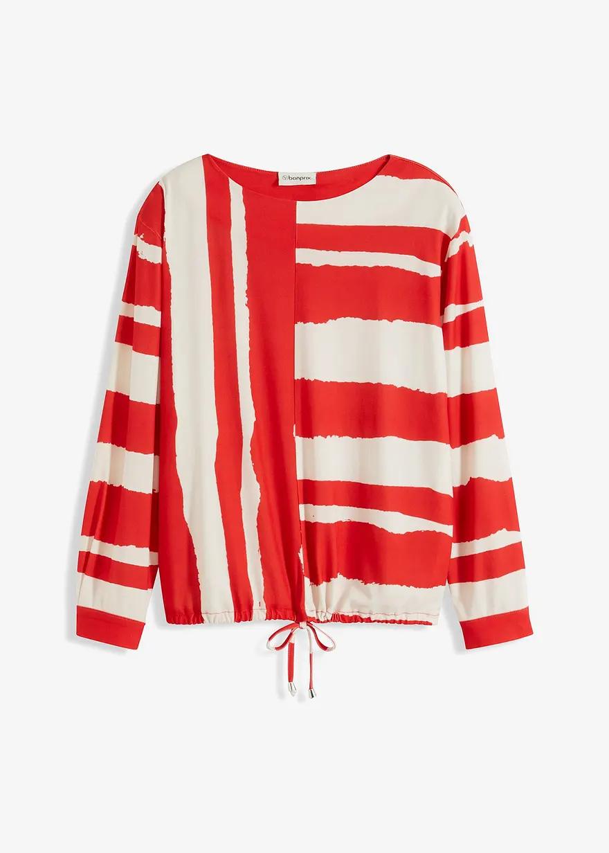 Shirt-Tunika mit Bindeband