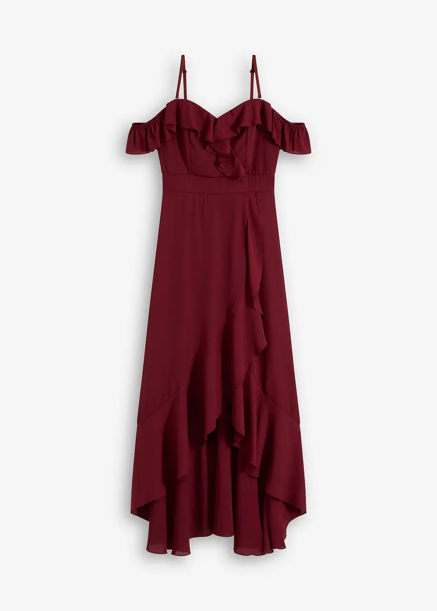 Carmen-Kleid mit Volants