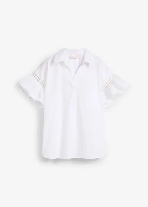 Langarmshirt mit Leggings und Mütze aus reiner Bio-Baumwolle (3-tlg.Set)