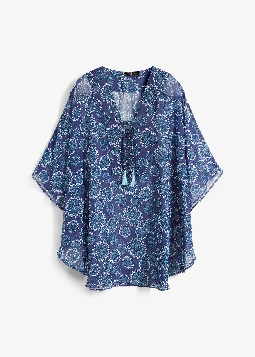 Strandtunika aus leichtem Chiffon
