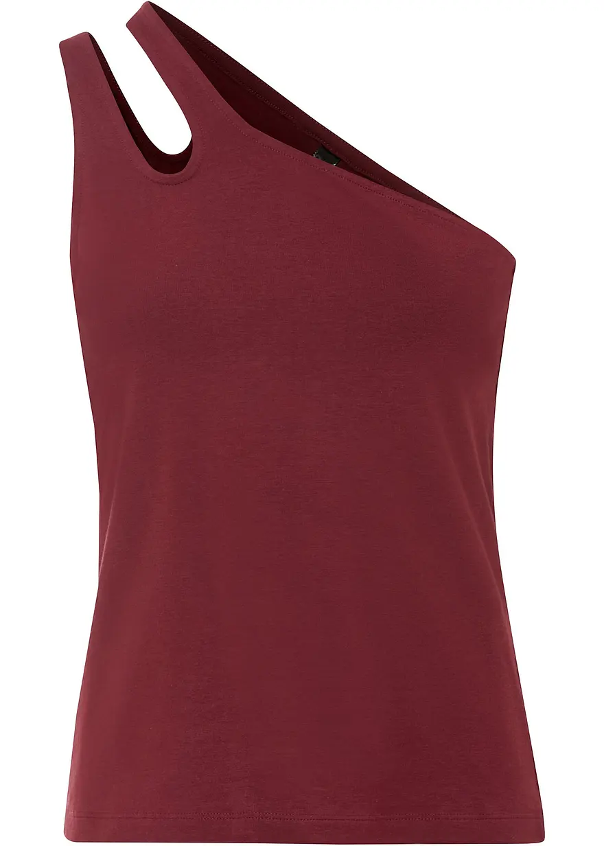 Cold-Shoulder Top mit Bio-Baumwolle
