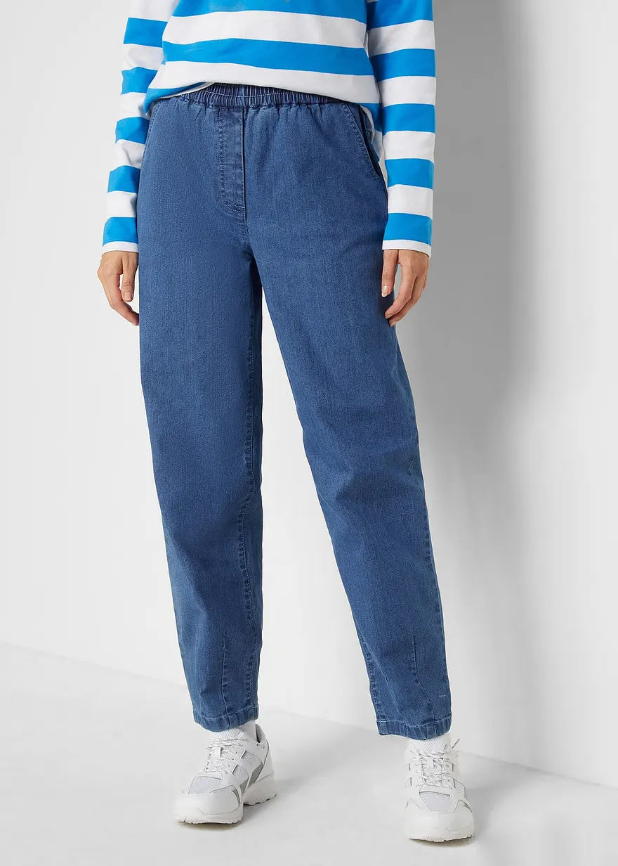 Mom-Jeans High Waist, Bequembund