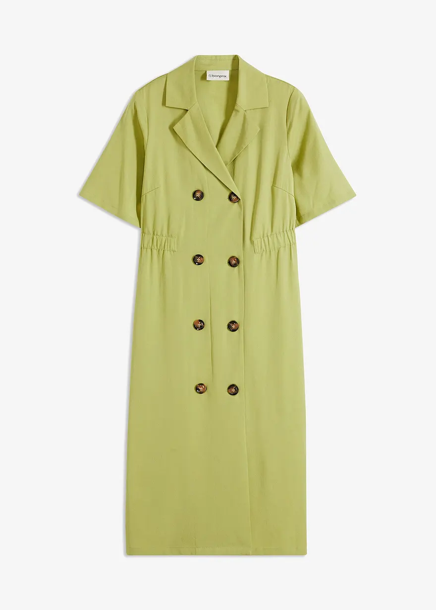 Kleid Lyocell mit Reverskragen