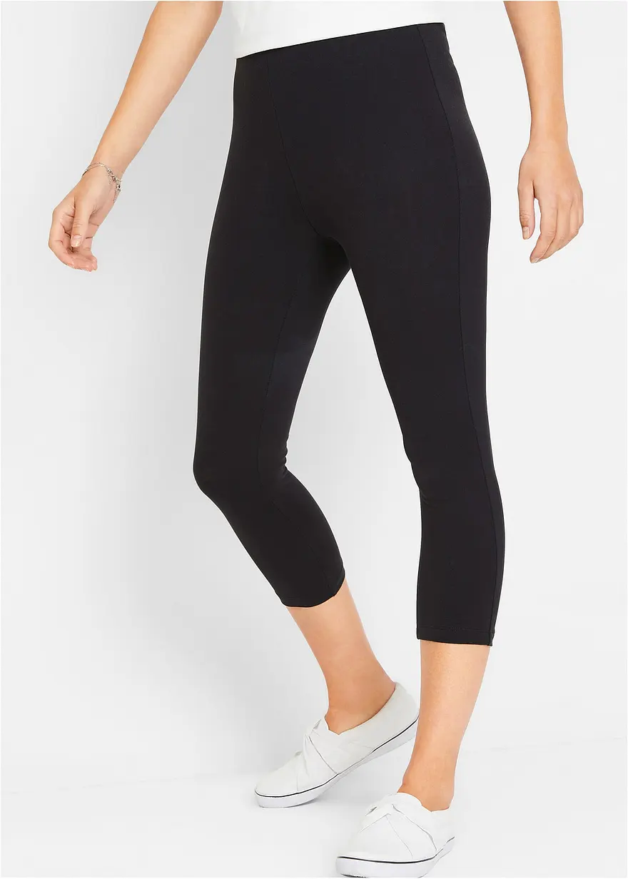 Capri-Leggings mit Bequembund