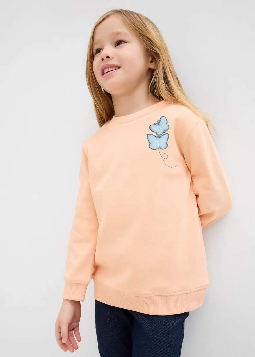 Sweatshirt aus reiner Bio-Baumwolle