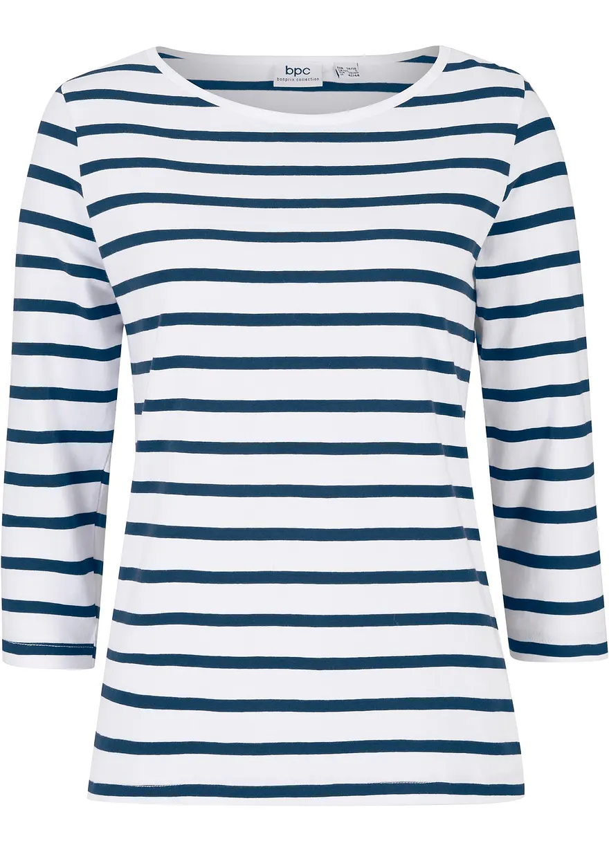 Langarmshirt mit reiner Bio-Baumwolle